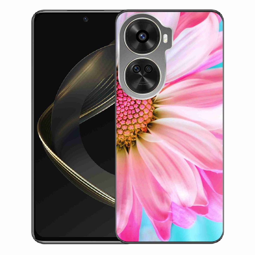 Gelový kryt mmCase na Huawei Nova 12 SE - růžová květina