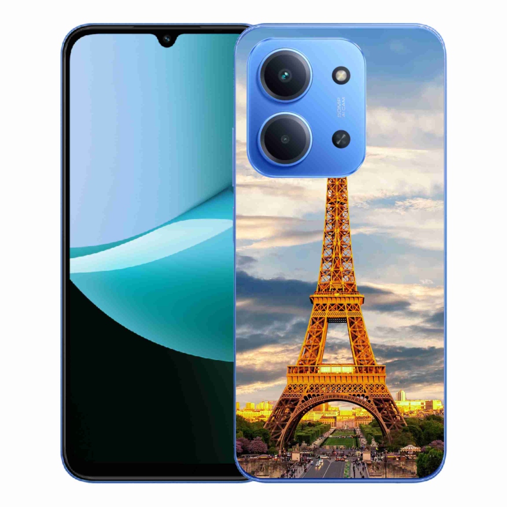 Gelový kryt mmCase na Xiaomi Redmi 15C 4G/5G (173mm) - eiffelova věž 3