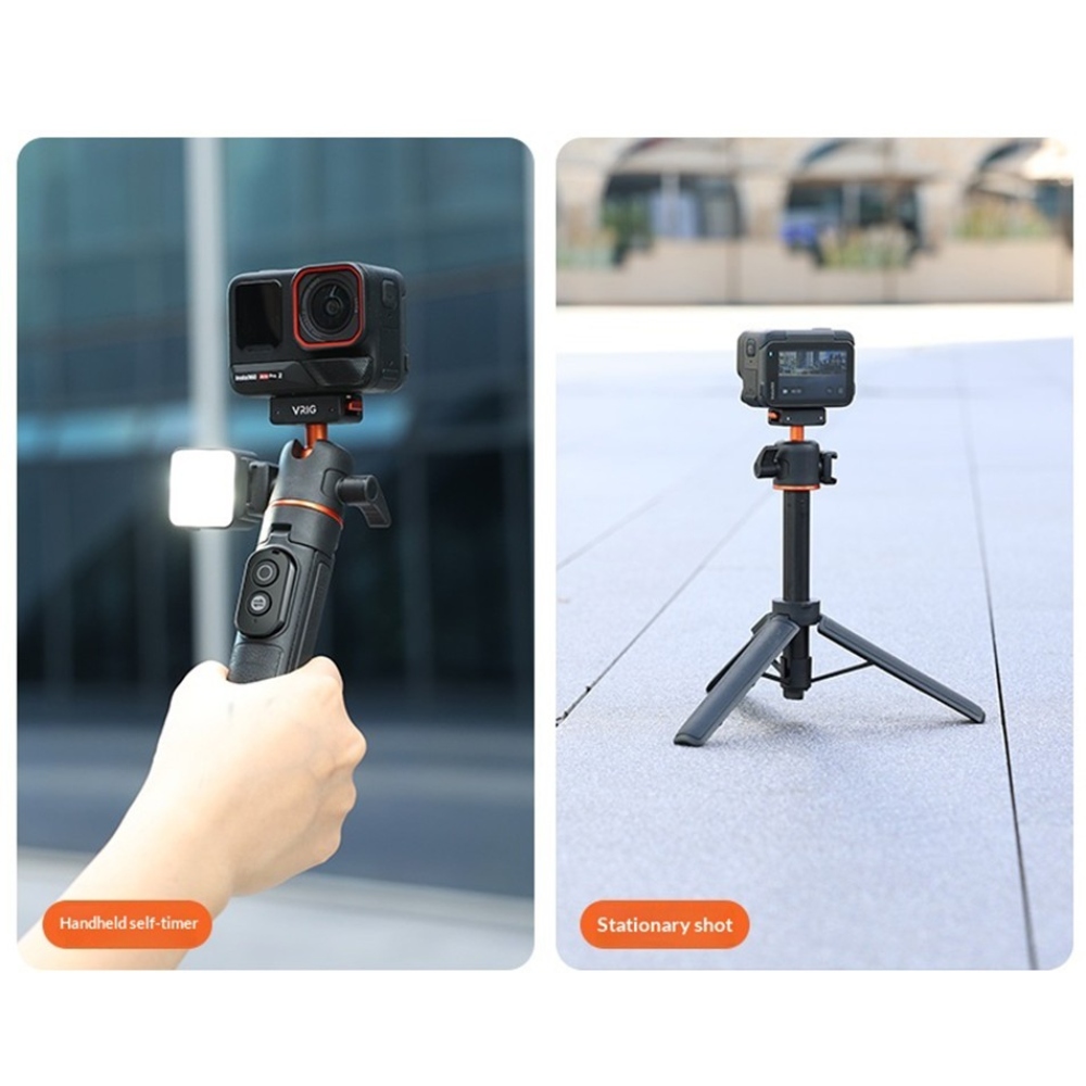 VRIG selfie tyč se stativem a Bluetooth dálkovým ovladačem pro Insta360 X5 a Ace Pro 2
