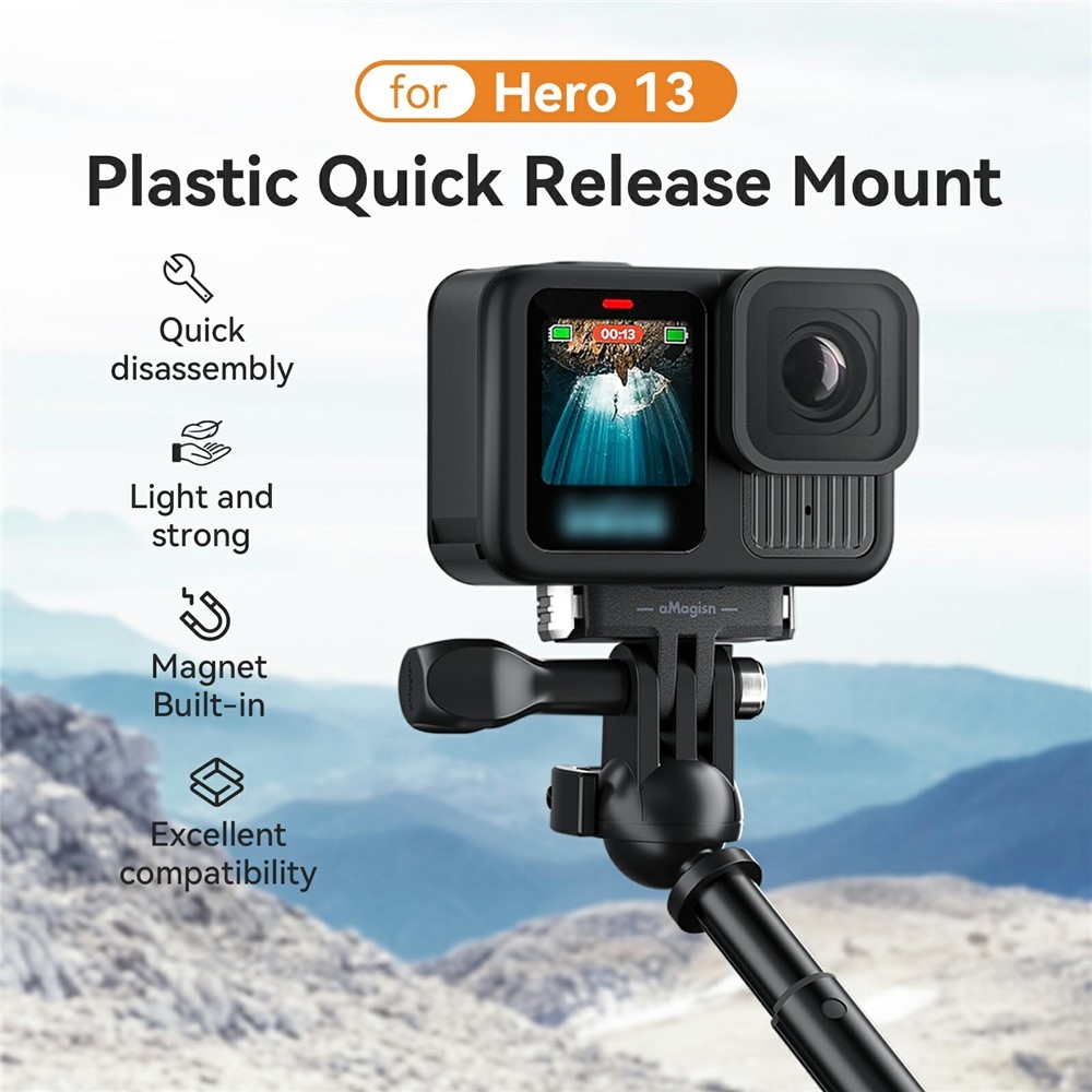 Magnetická rychloupínací základna AMAGISN pro GoPro Hero13