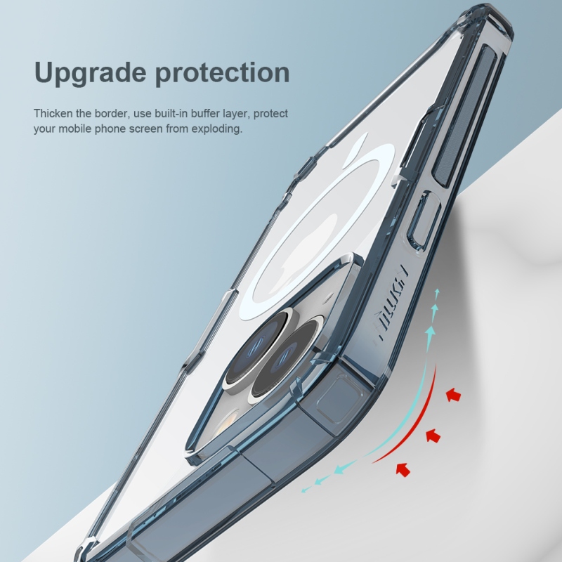Nillkin Nature TPU PRO Magnetic Kryt pro Apple iPhone 13/14 - průhledný