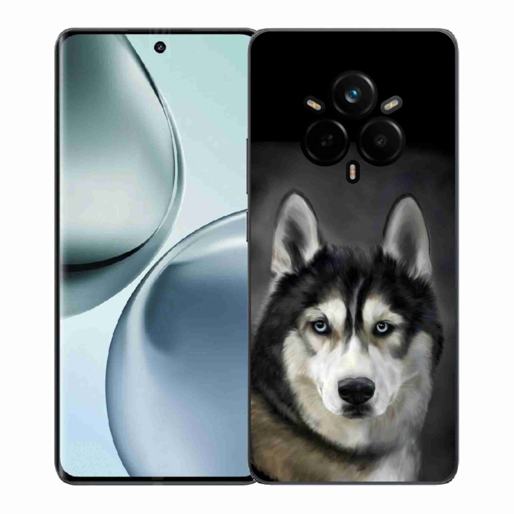 Gelový kryt mmCase na Realme 14 Pro+ 5G - husky