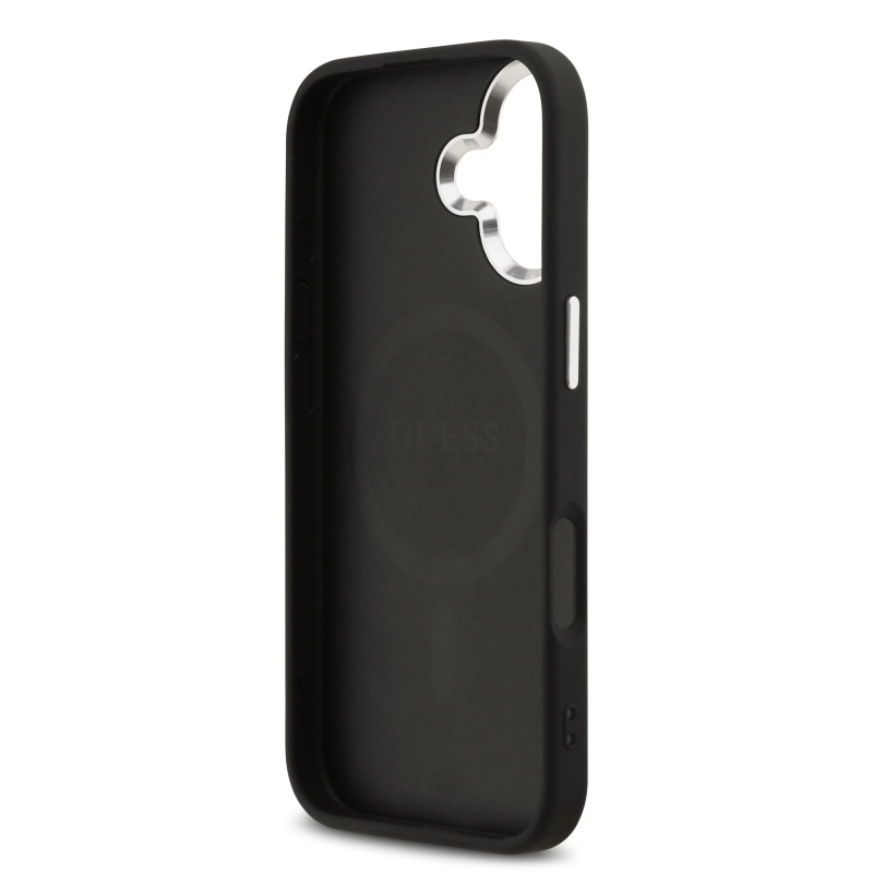 Guess 4G MagSafe Zadní Kryt pro iPhone 17 Black