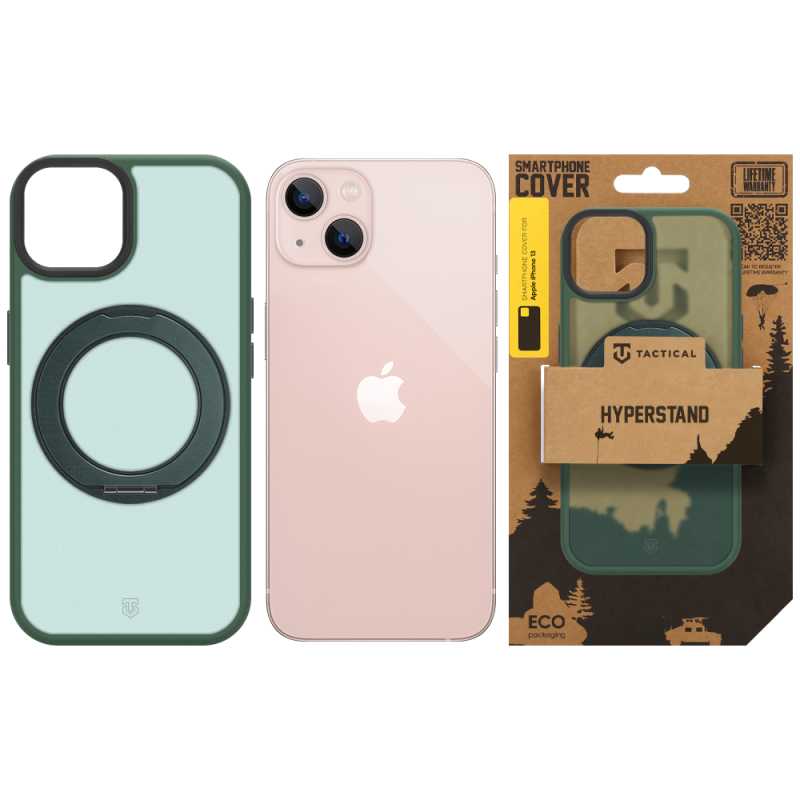 Tactical MagForce Hyperstand Kryt pro Apple iPhone 13 Forest Green