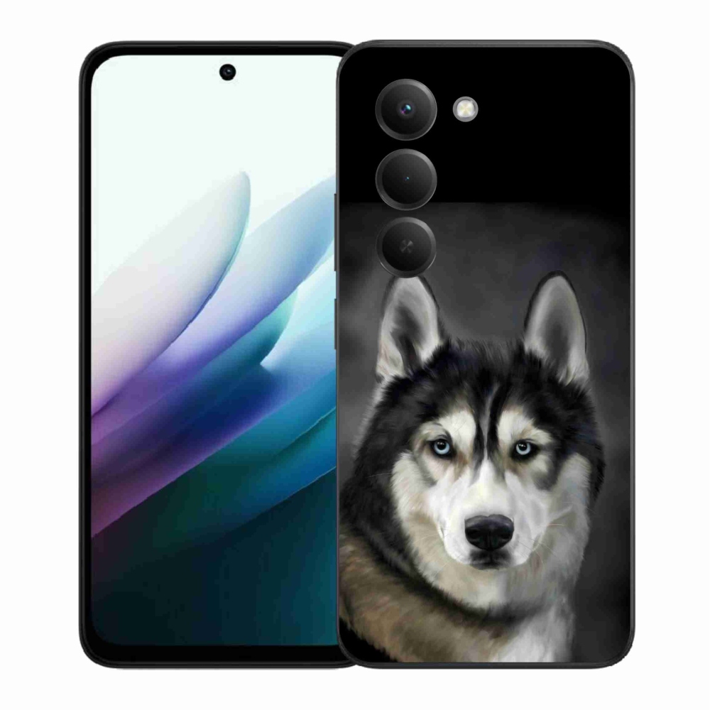 Gelový kryt mmCase na Xiaomi Redmi 15 4G/5G (171mm) - husky