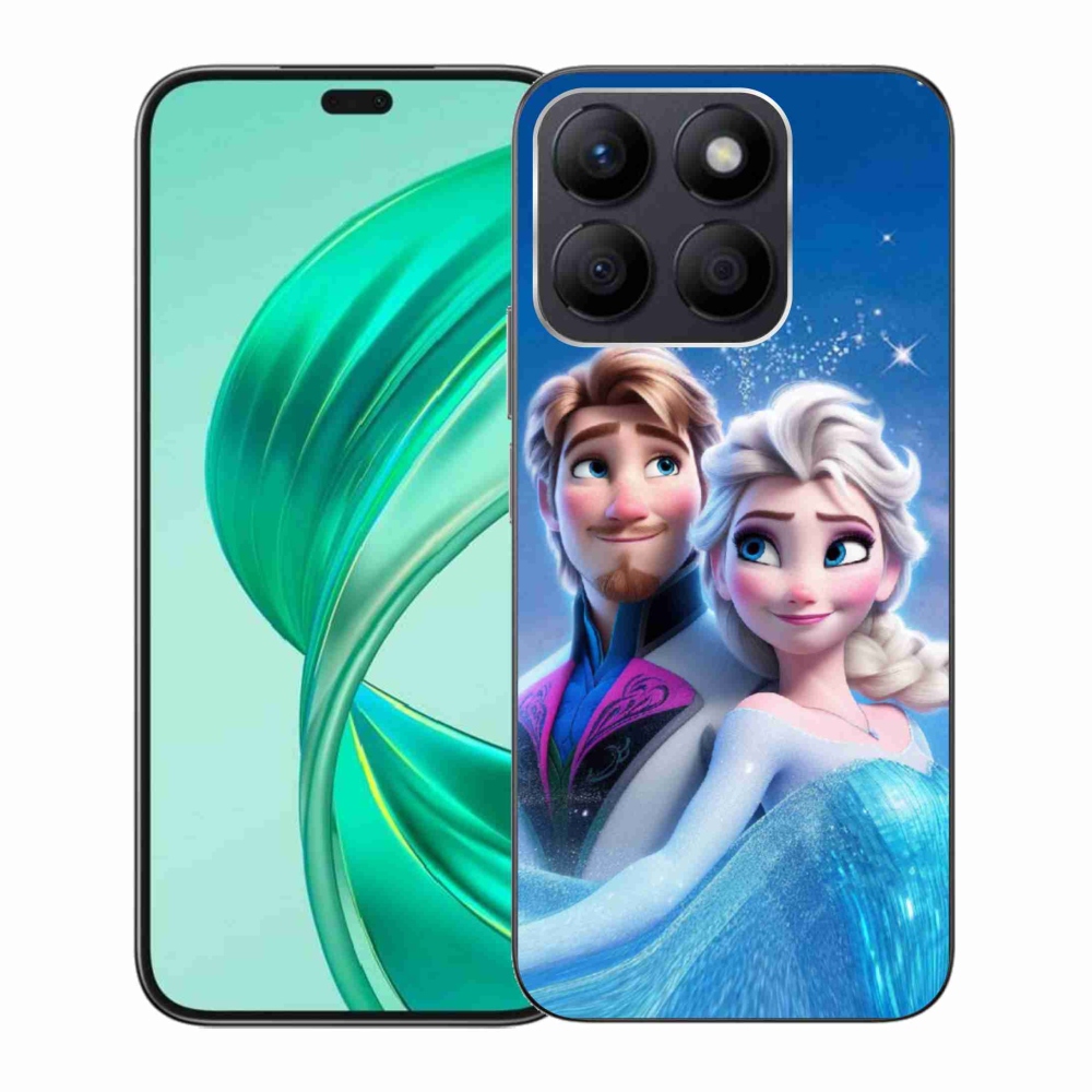 Gelový kryt mmCase na Honor X8b - ledové království 1