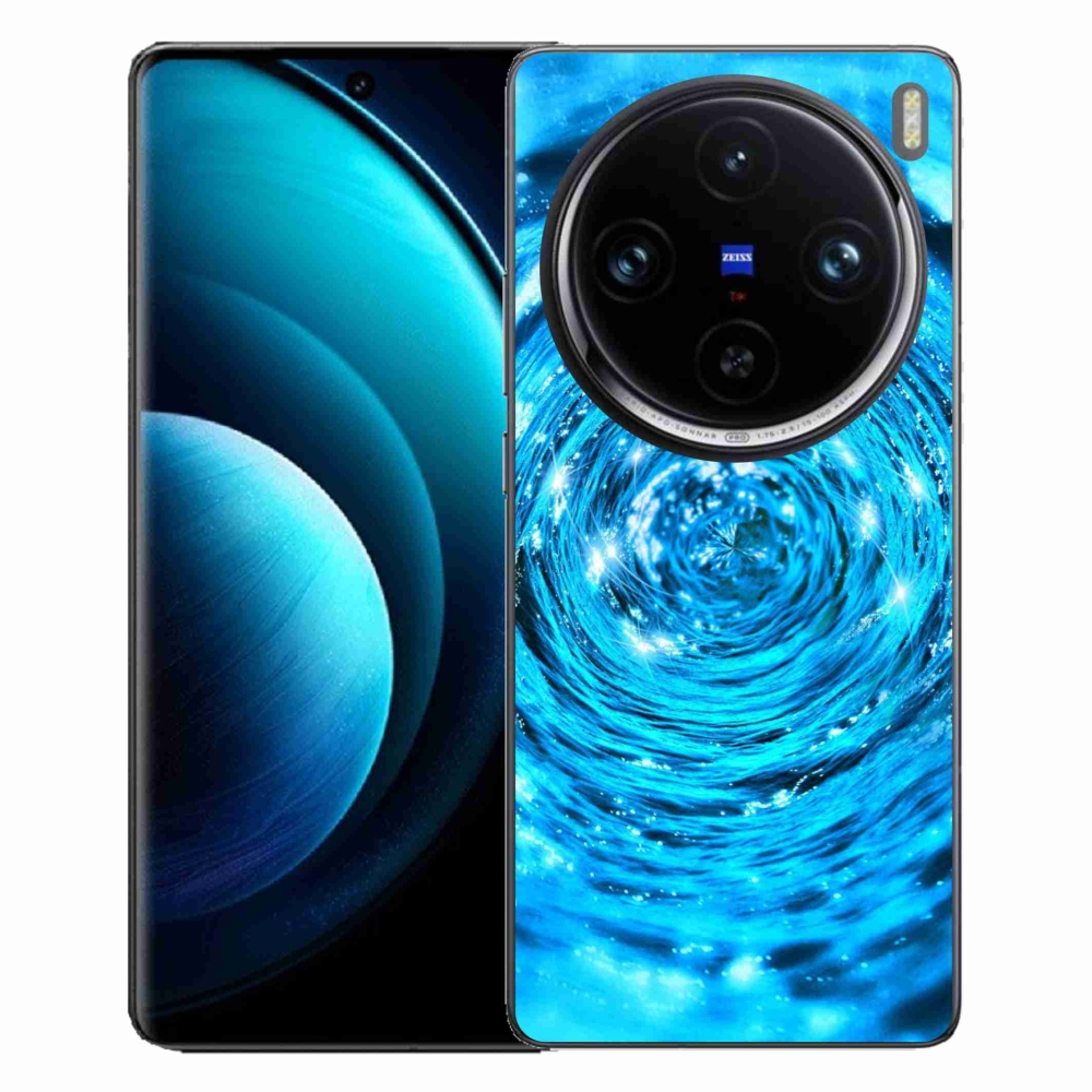 Gelový kryt mmCase na Vivo X100 Pro 5G - vodní vír