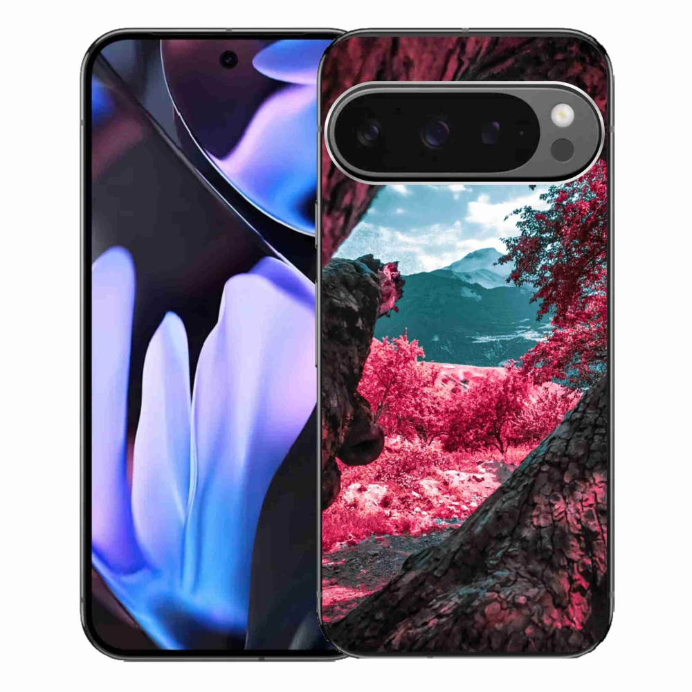 Gelový kryt mmCase na Google Pixel 9 Pro XL - výhled na hory