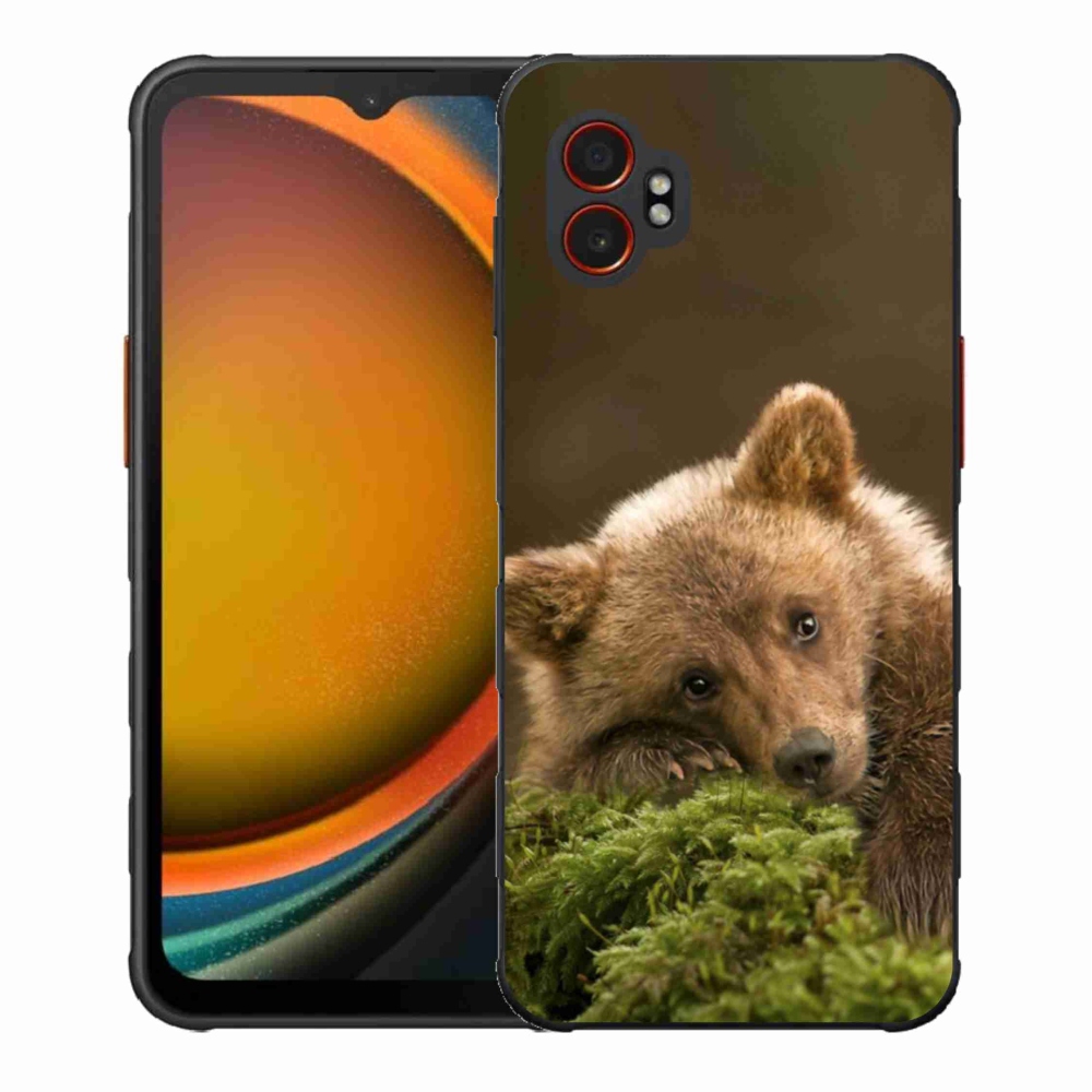 Gelový kryt mmCase na Samsung Galaxy Xcover 7 Pro - medvěd