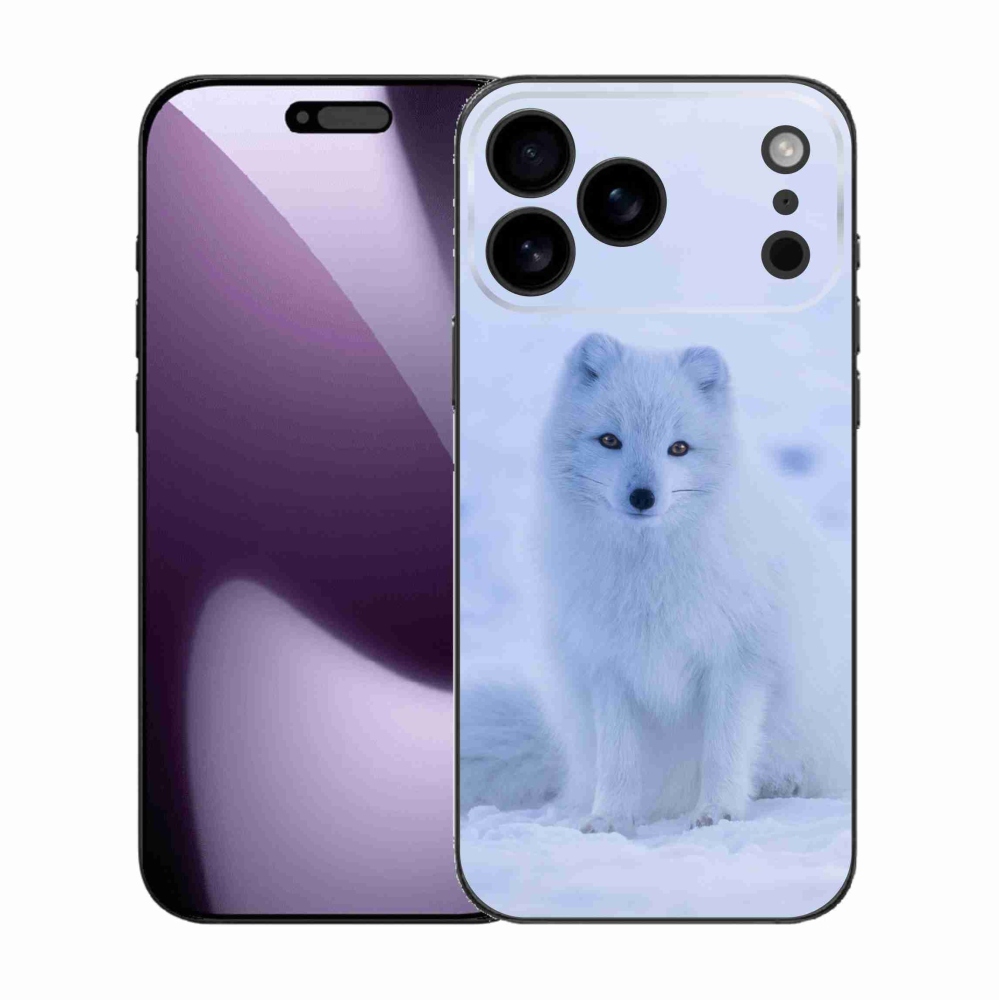 Gelový kryt mmCase na iPhone 17 Pro Max - polární liška