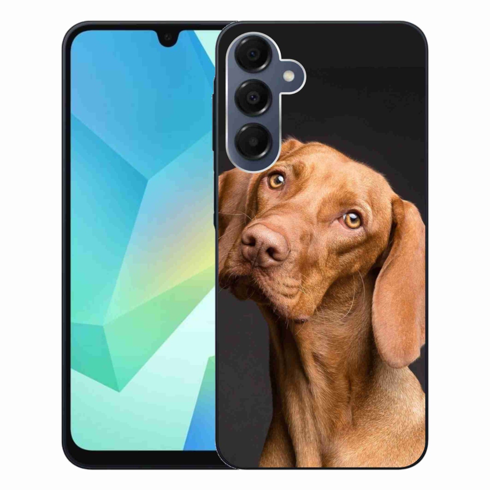 Gelový obal mmCase na Samsung Galaxy A16 4G/5G - maďarský ohař