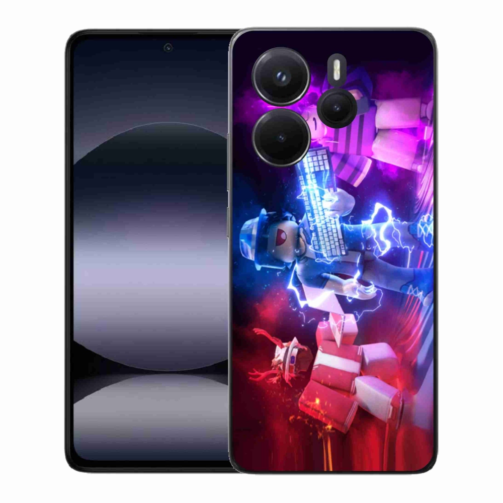 Gelový kryt mmCase na Xiaomi Redmi Note 14 - roblox