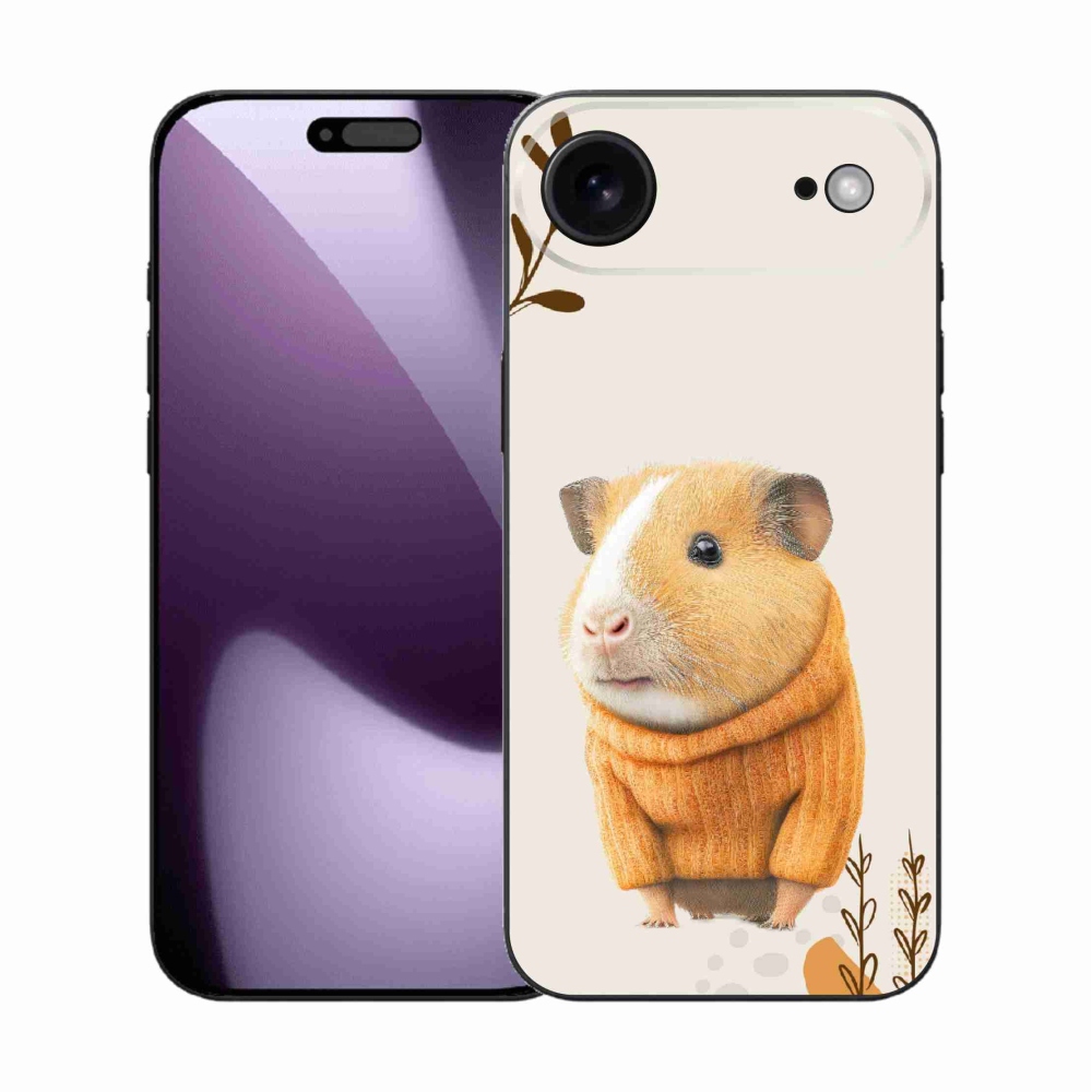 Gelový kryt mmCase na iPhone 17 Air - morče ve svetru