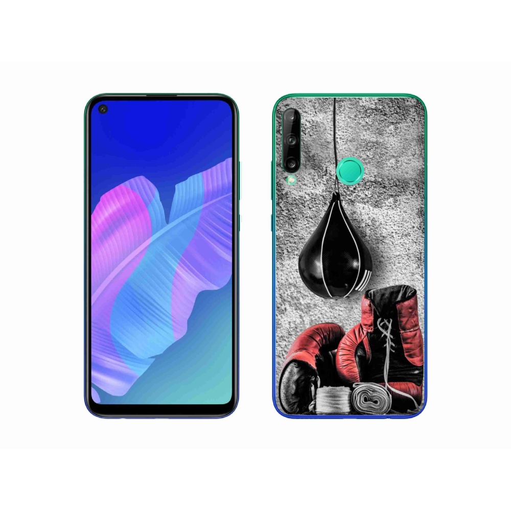 Gelový kryt mmCase na Huawei P40 Lite E - boxovací pytel a rukavice