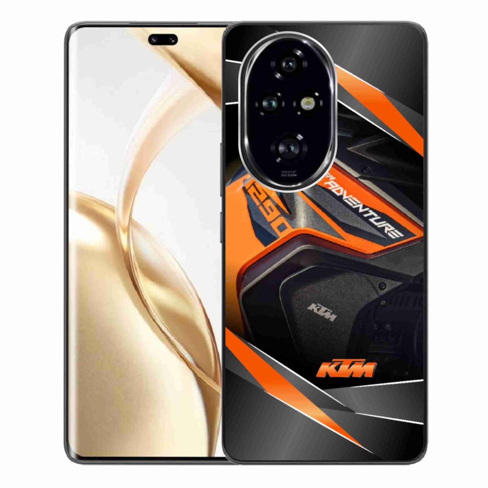 Gelový kryt mmCase na Honor 200 Pro 5G - motorka ktm