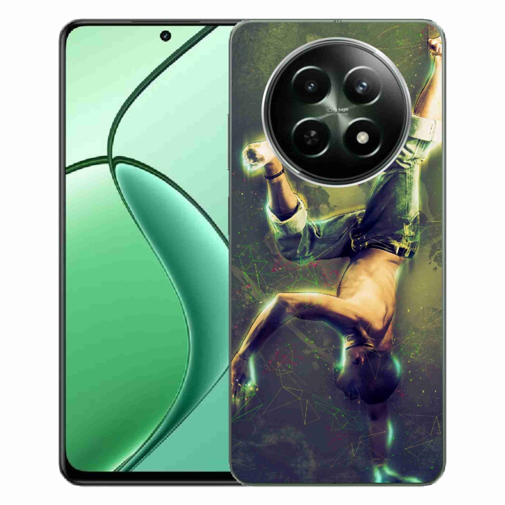 Gelový kryt mmCase na Realme 12 5G/12x 5G - breakdance
