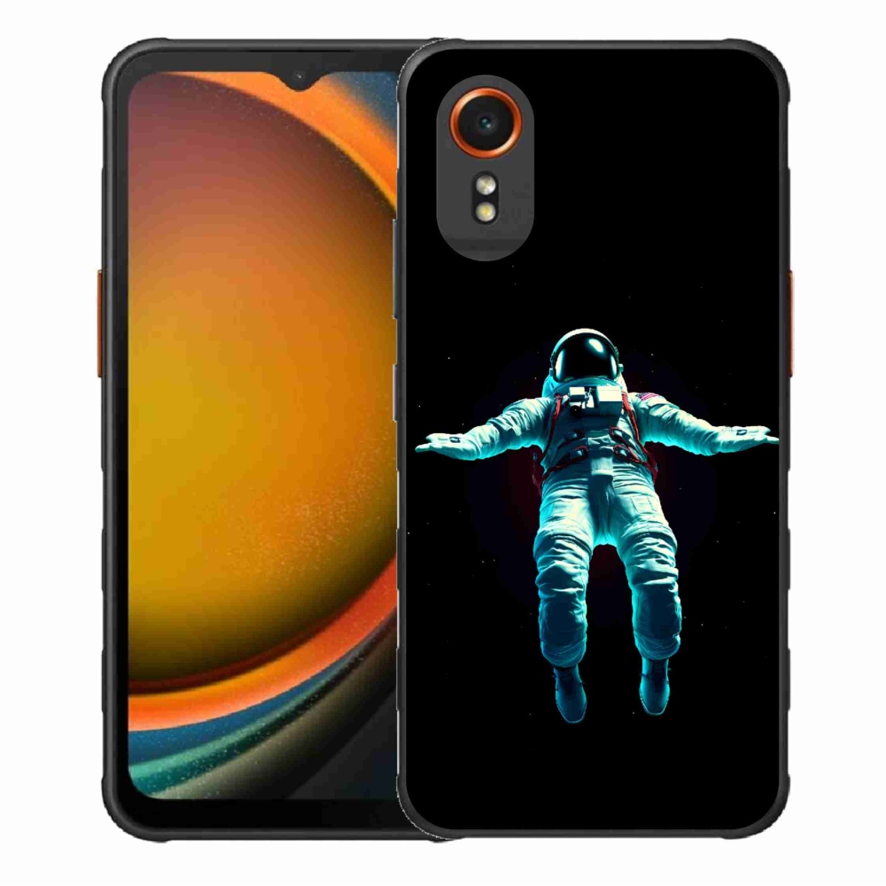 Gelový kryt mmCase na Samsung Galaxy Xcover 7 - kosmonaut