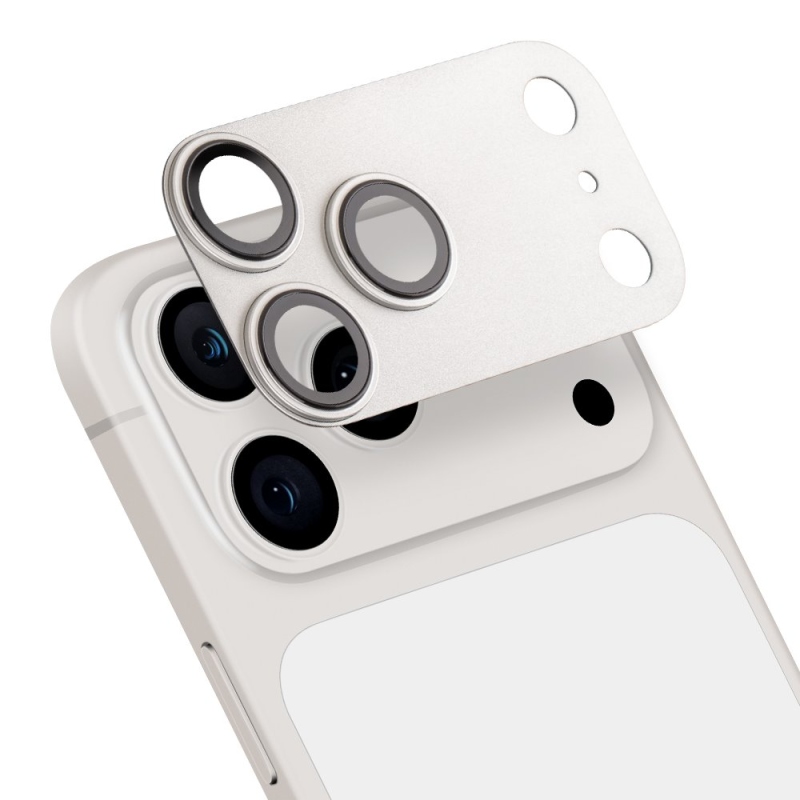OBAL:ME Camera Island Ochrana Čoček pro Apple iPhone 17 Pro Max Silver
