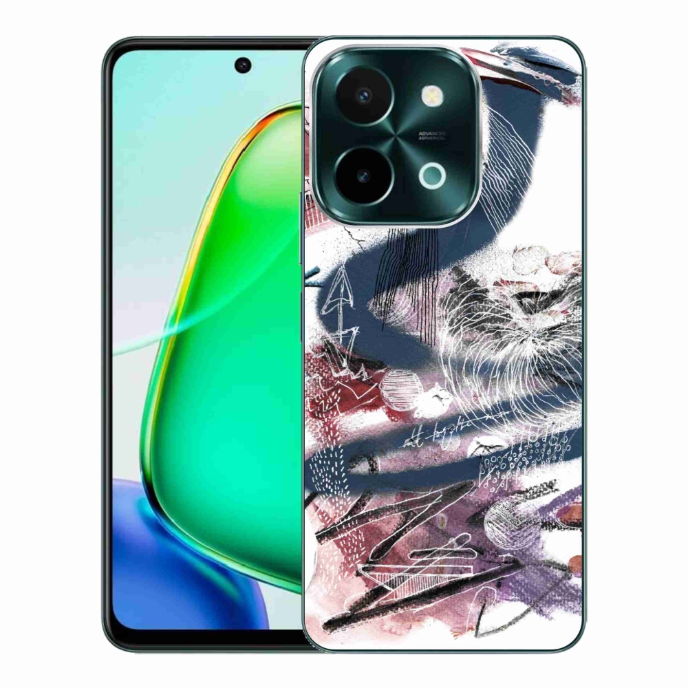 Gelový kryt mmCase na Vivo Y28 - abstraktní motiv 28
