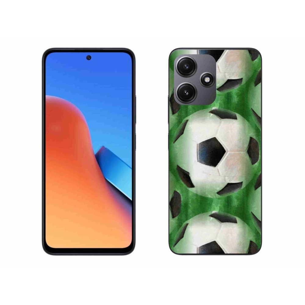 Gelový kryt mmCase na Xiaomi Redmi 12 5G - fotbalový míč