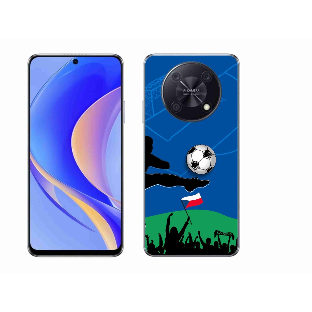 Gelový kryt mmCase na Huawei Nova Y90 - fanoušci fotbalu
