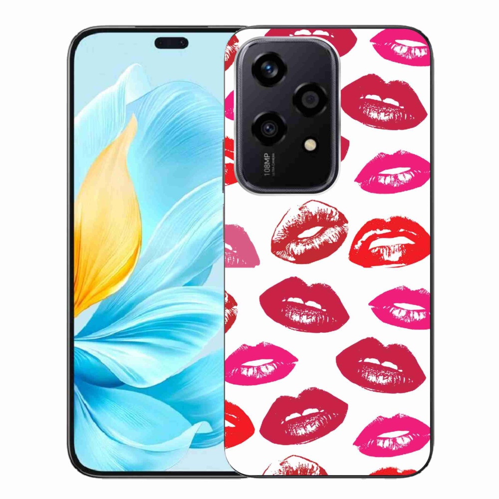 Gelový kryt mmCase na Honor 200 Lite 5G - rty