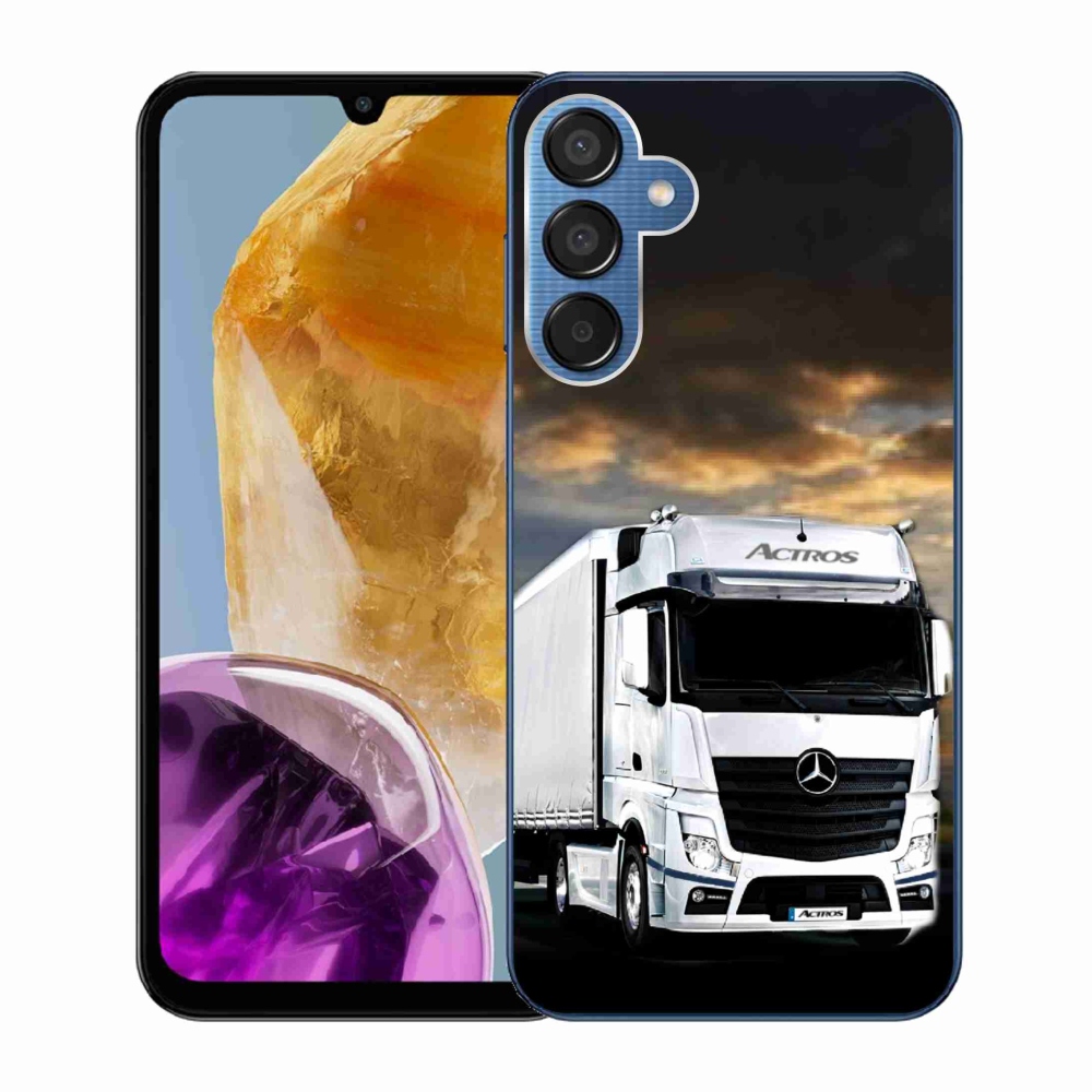 Gelový kryt mmCase na Samsung Galaxy M15 5G - kamion
