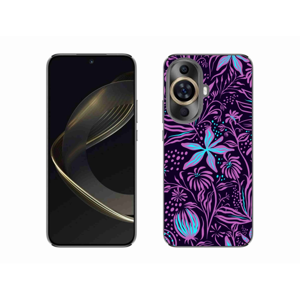 Gelový kryt mmCase na Huawei Nova 11 - květiny 2