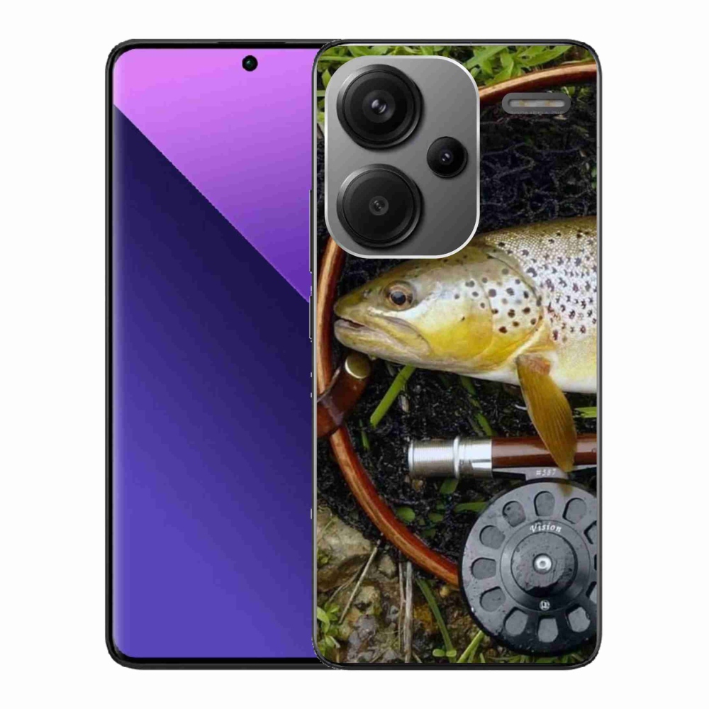Gelový obal mmCase na Xiaomi Redmi Note 13 Pro+ 5G - pstruh 2