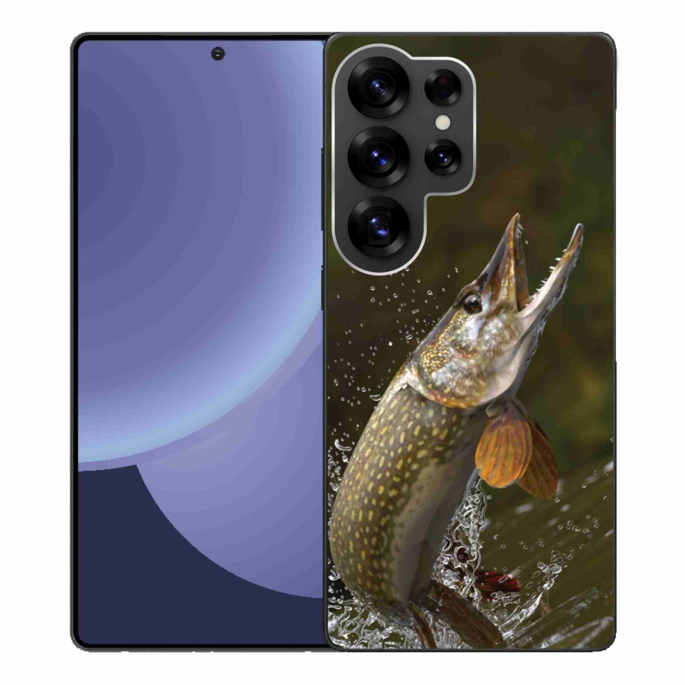 Gelový kryt mmCase na Samsung Galaxy S25 Ultra - štika