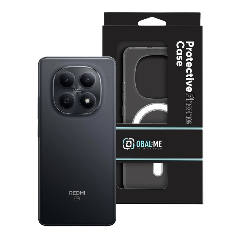 OBAL:ME MagNetix Crystal Kryt pro Xiaomi Redmi Note 15 4G/5G Transparent