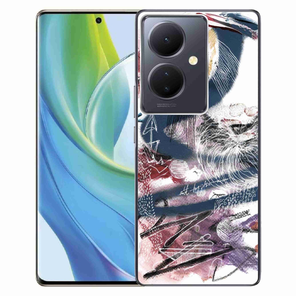 Gelový kryt mmCase na Vivo V29 Lite 5G - abstraktní motiv 28