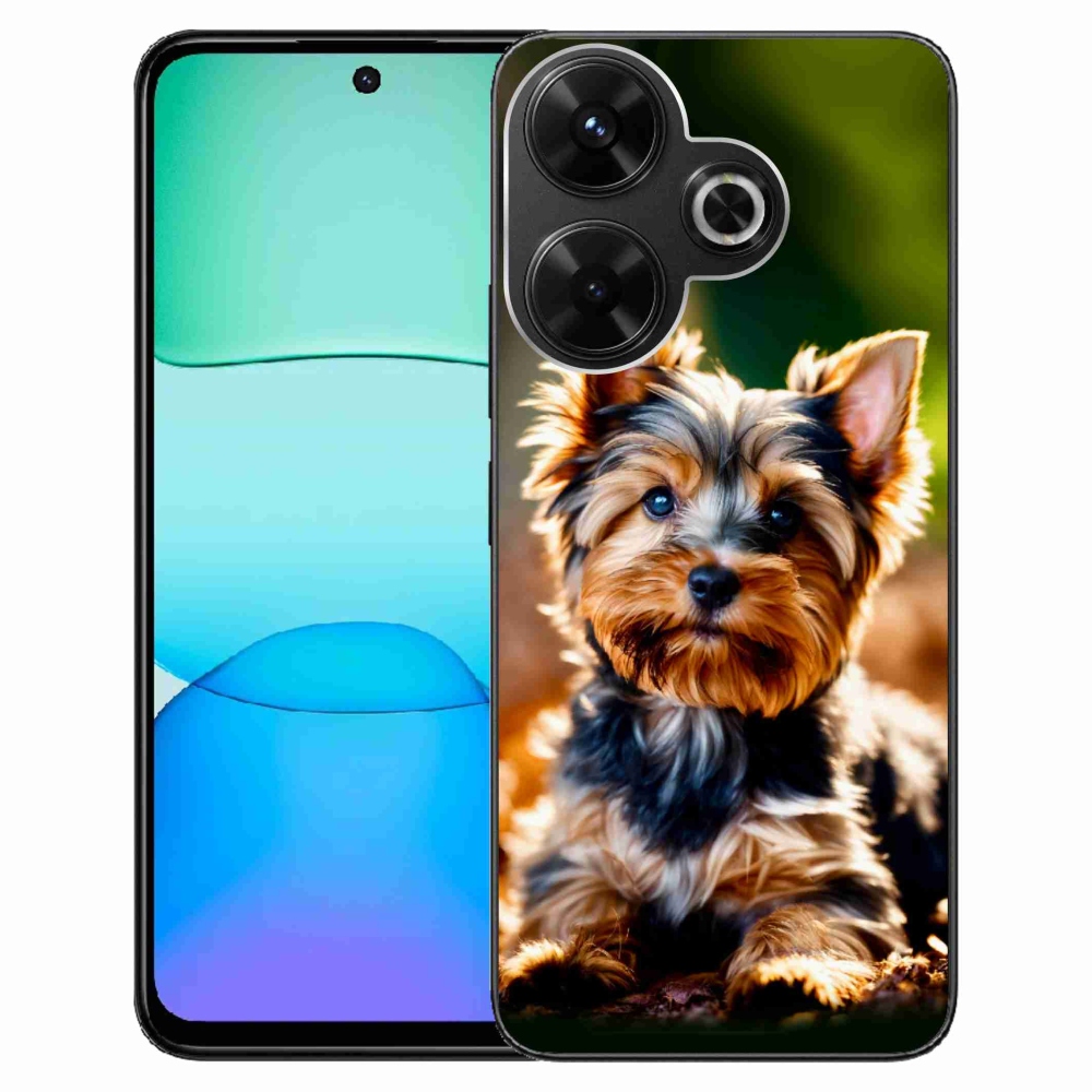 Gelový kryt mmCase na Xiaomi Redmi 13 4G/Poco M6 4G - jorkšír 10
