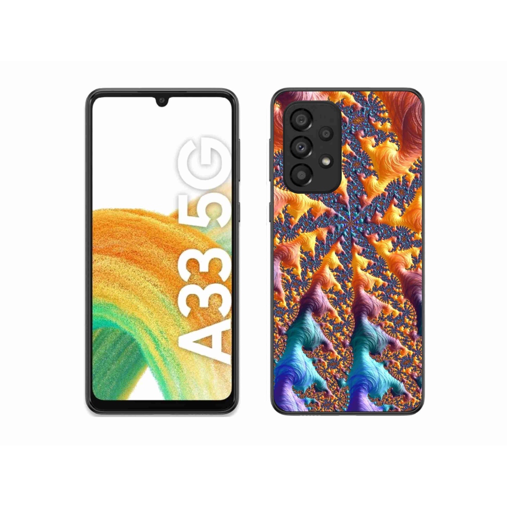 Gelový kryt mmCase na Samsung Galaxy A33 5G - abstraktní motiv 23