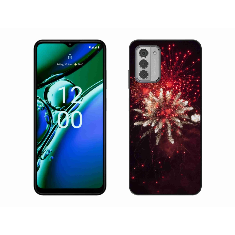 Gelový kryt mmCase na Nokia G42 - ohňostroj