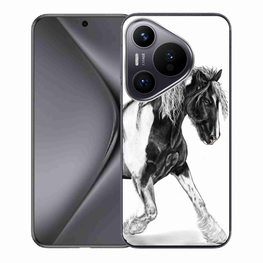 Gelový kryt mmCase na Huawei Pura 70 - kůň