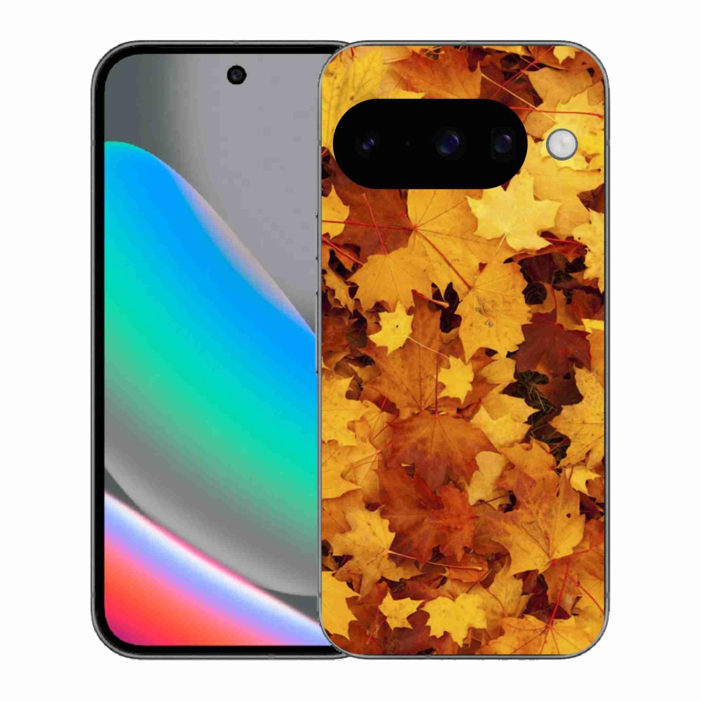 Gelový kryt mmCase na Google Pixel 10 - javorové listy