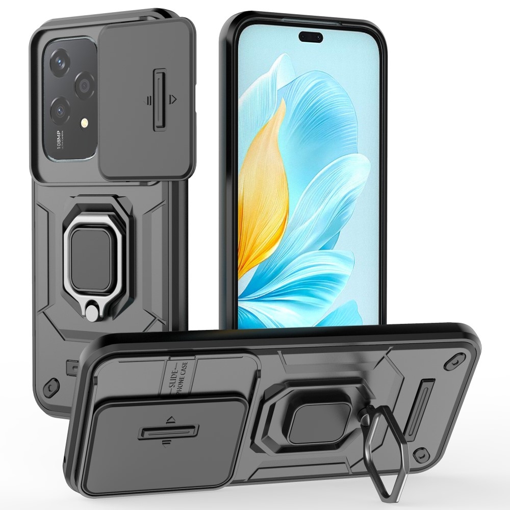 Lens odolný hybridní kryt na Honor 200 Lite 5G - černý