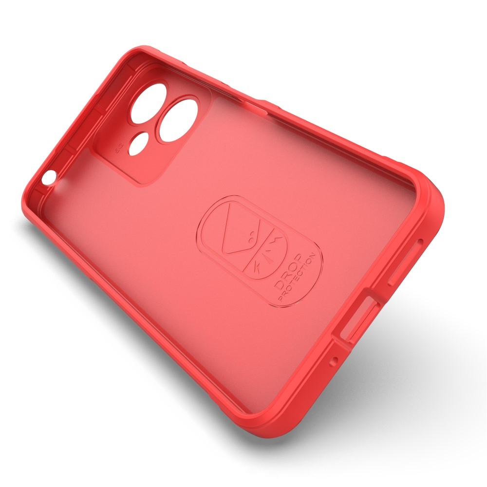 Rugg odolný gelový obal na Xiaomi Redmi 13C 5G - červený
