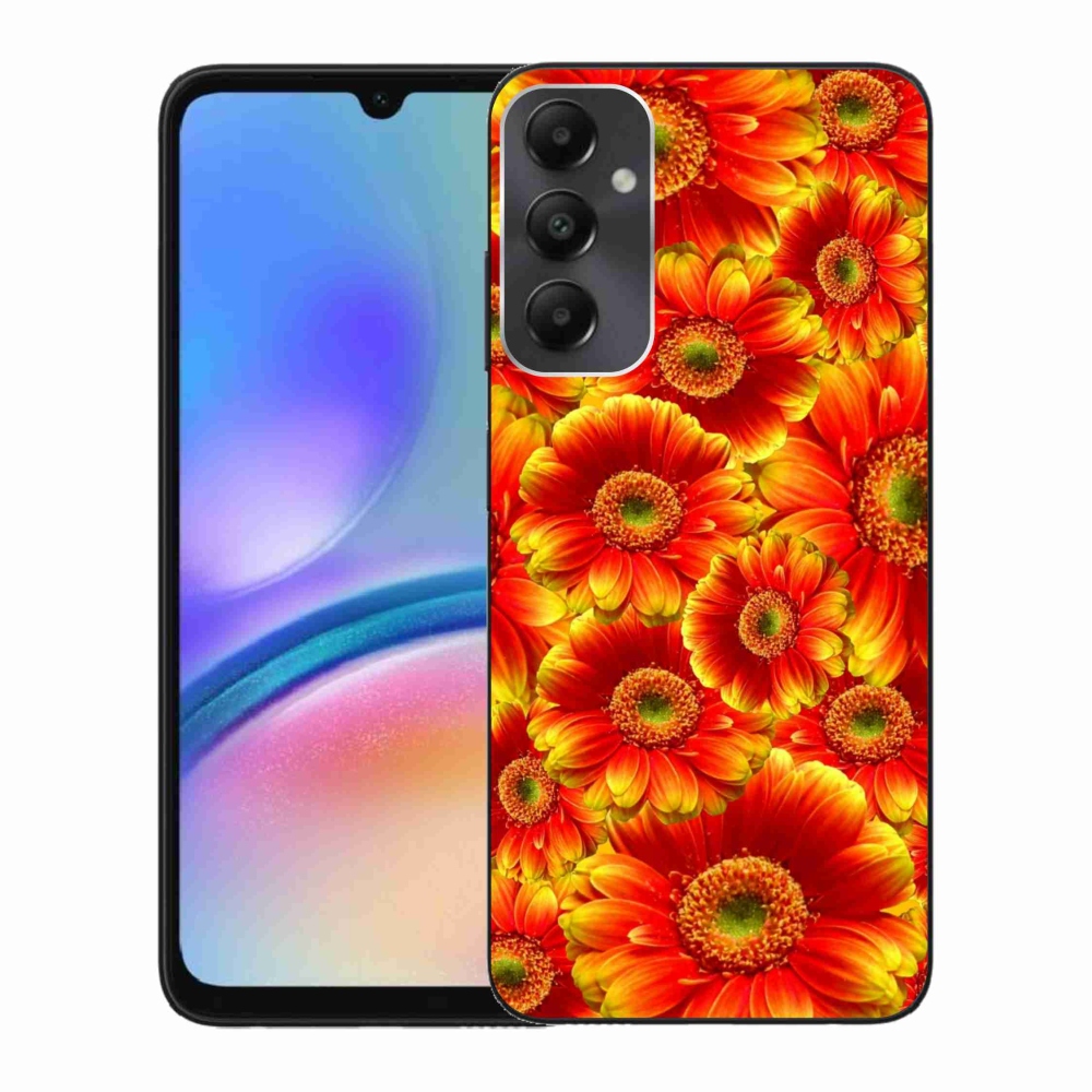 Gelový kryt mmCase na Samsung Galaxy A05s - gerbera 1