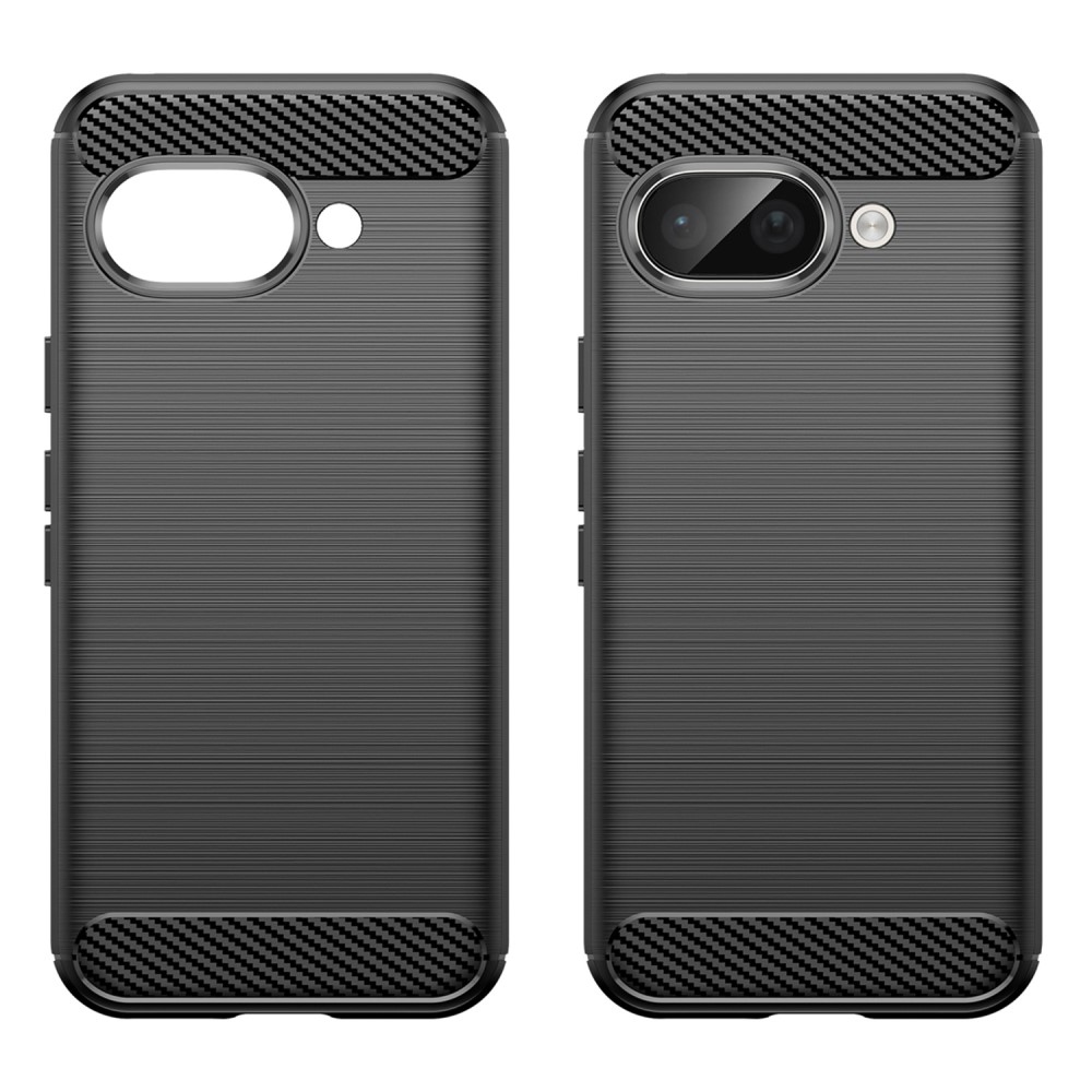 Carbon odolný gelový obal na Google Pixel 9a - černý