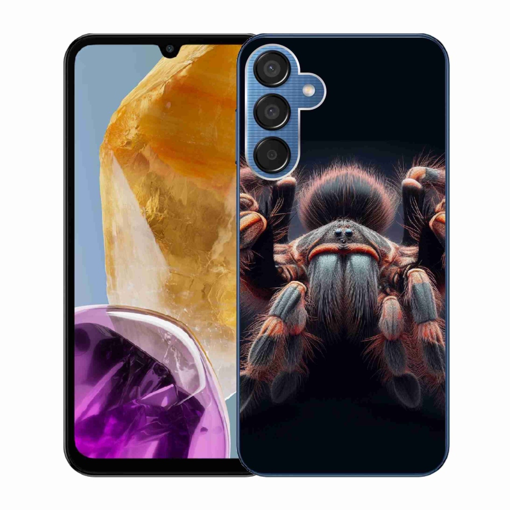 Gelový kryt mmCase na Samsung Galaxy M15 5G - tarantule