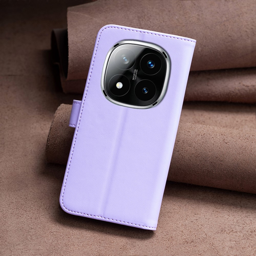 BNF knížkové pouzdro na Xiaomi Redmi Note 14 Pro 5G/Poco X7 5G/Note 14 Pro+ 5G - světlefialové