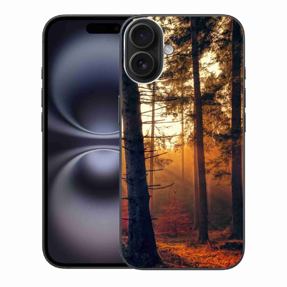 Gelový obal mmCase na iPhone 16 Plus - les