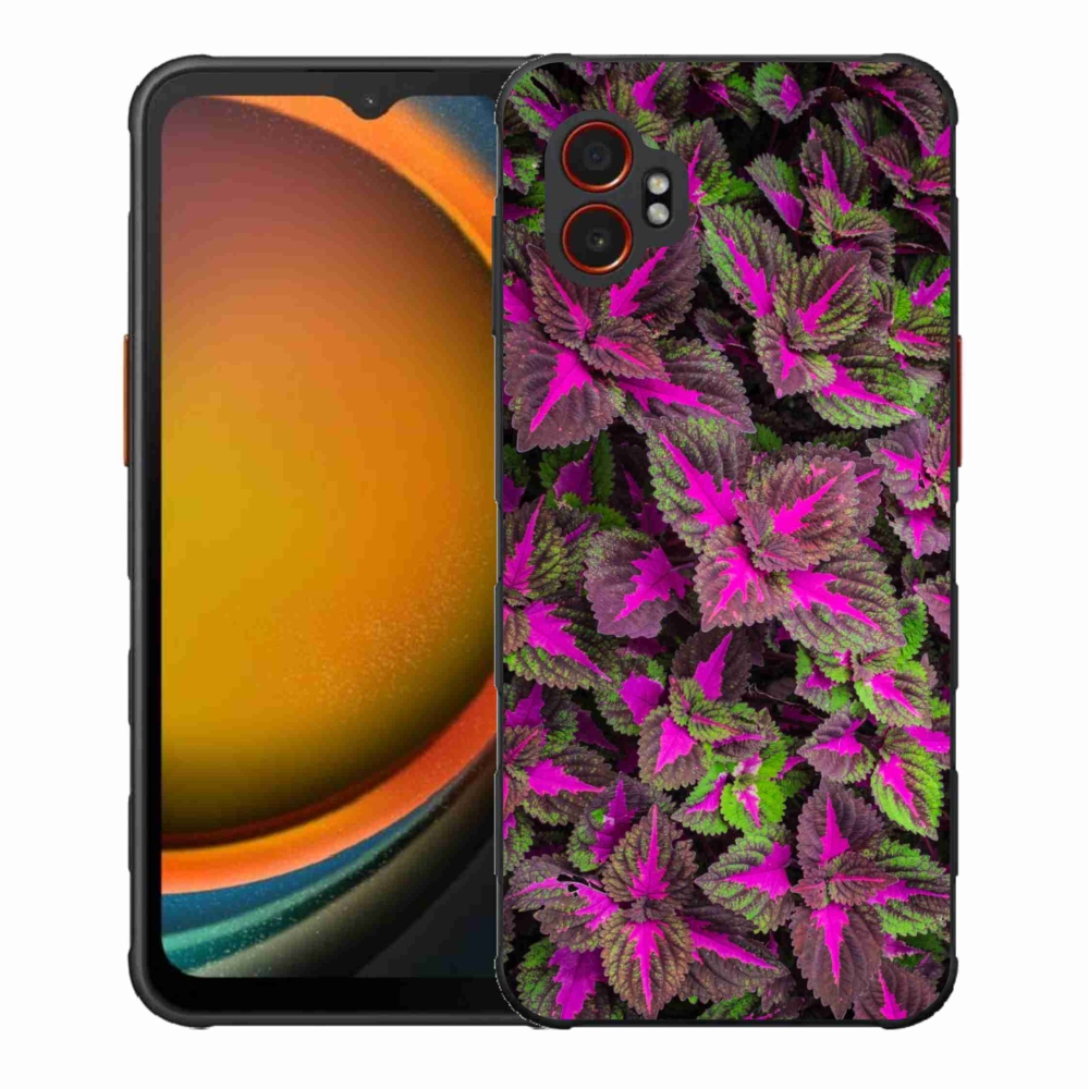 Gelový kryt mmCase na Samsung Galaxy Xcover 7 Pro - květiny 10