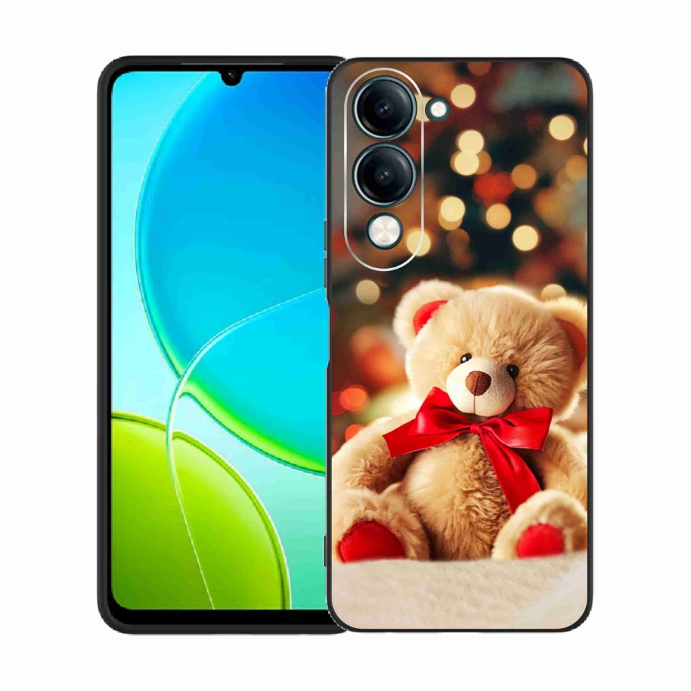 Gelový kryt mmCase na Vivo Y29s 5G - plyšový medvídek