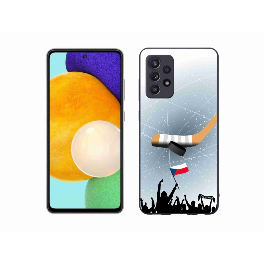 Gelový kryt mmCase na Samsung Galaxy A52s 5G - fanoušci hokeje