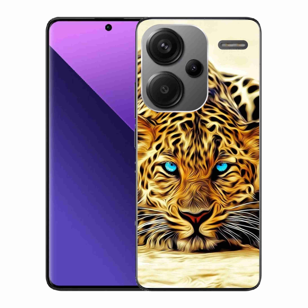 Gelový kryt mmCase na Xiaomi Redmi Note 13 Pro+ 5G - kreslený tygr