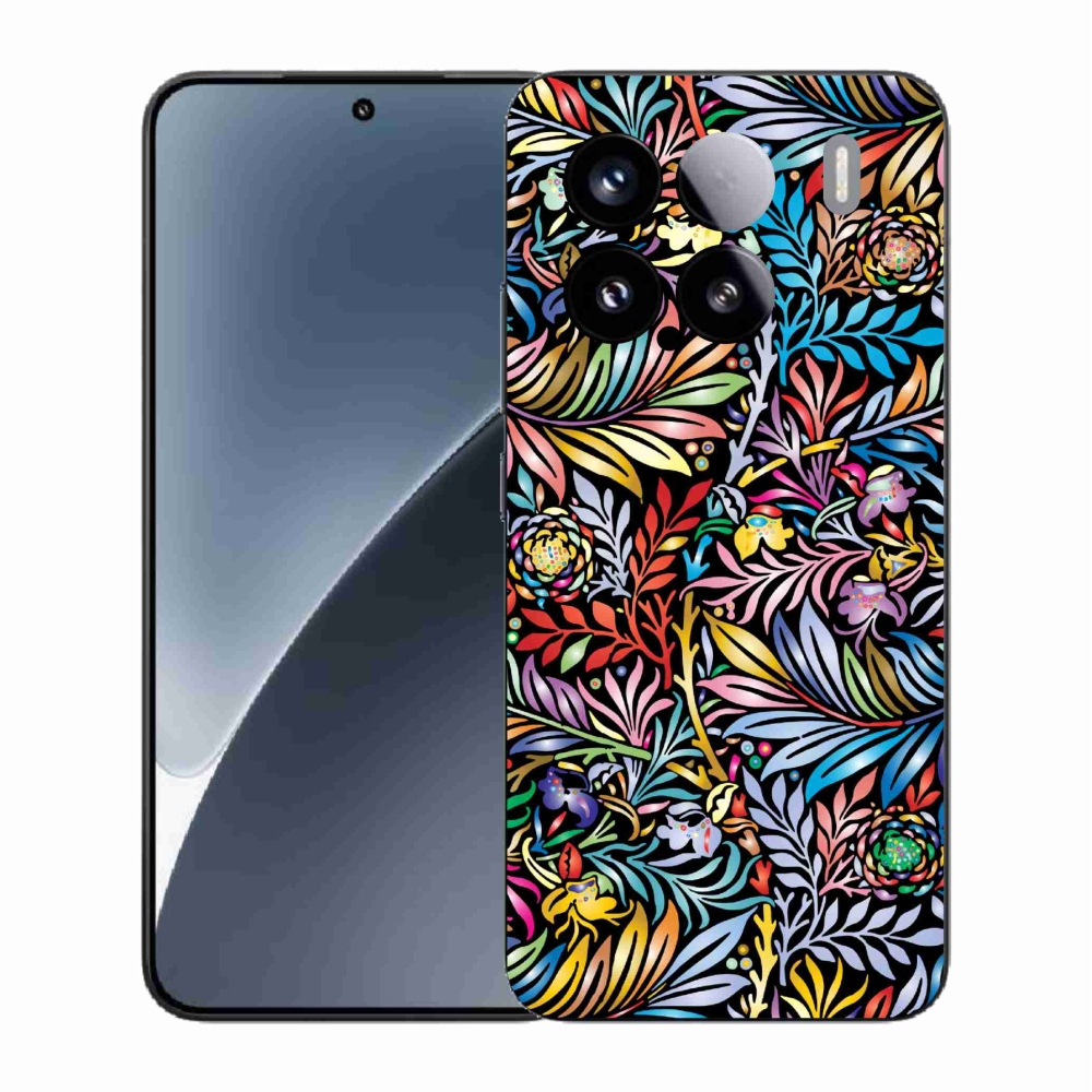 Gelový kryt mmCase na Xiaomi 15 - květiny 5