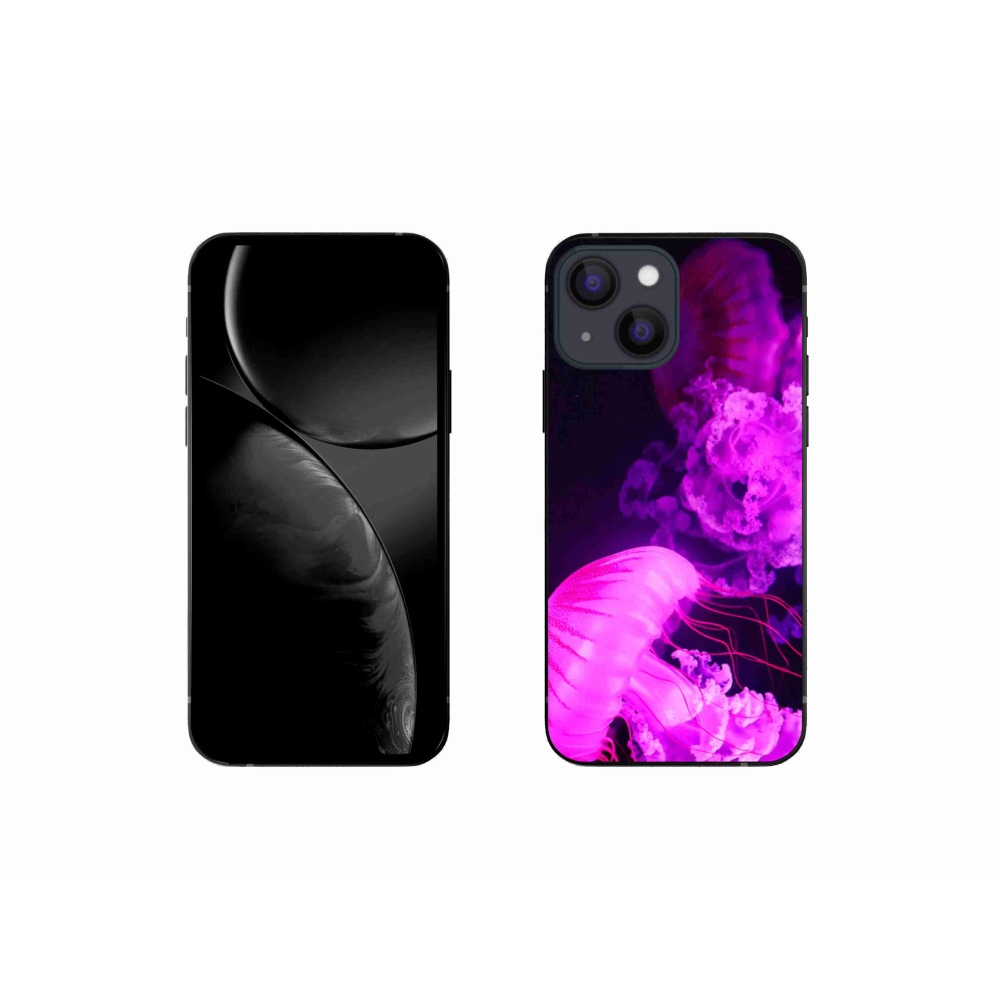 Gelový kryt mmCase na iPhone 13 mini 5.4 - medúza 1